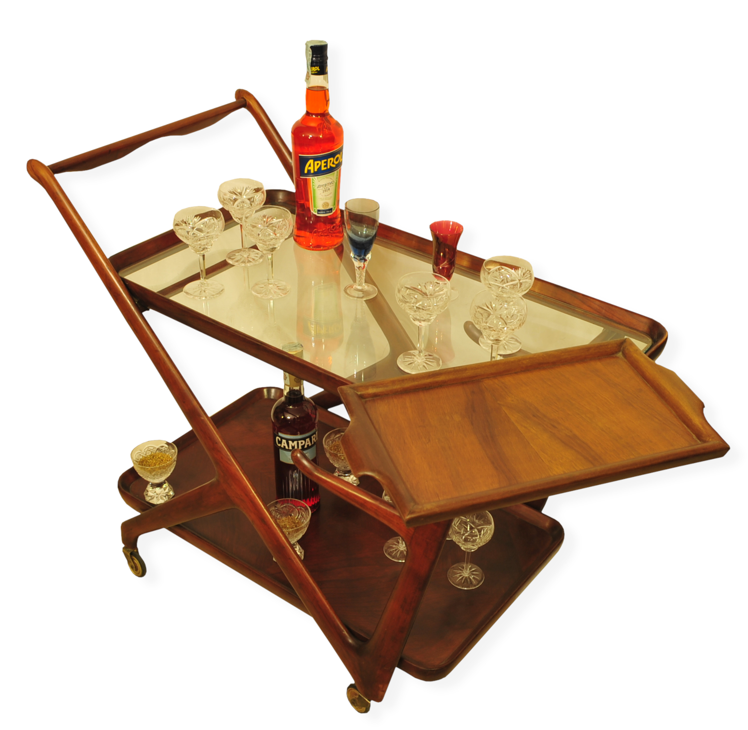 CARRELLO BAR DI CESARE LACCA PER CASSINA - immagine 5