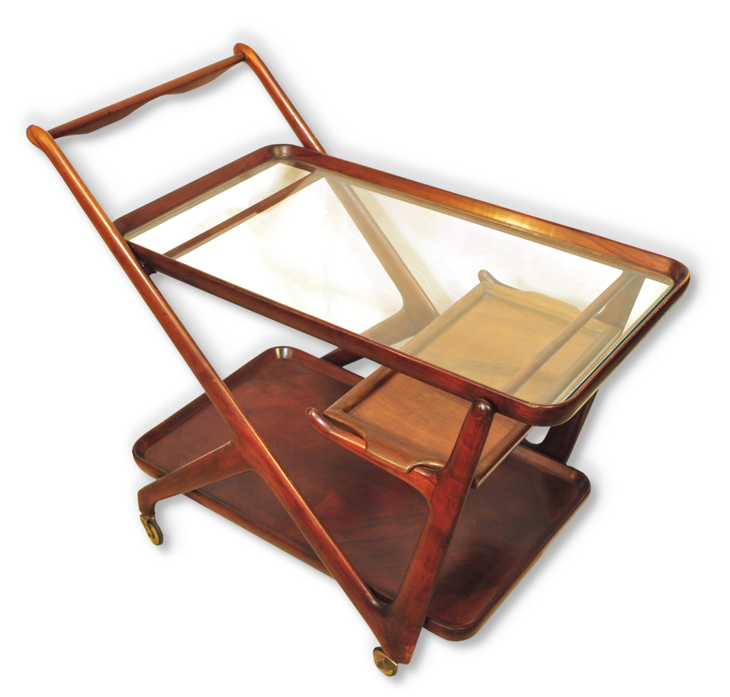 CARRELLO BAR DI CESARE LACCA PER CASSINA - immagine 6