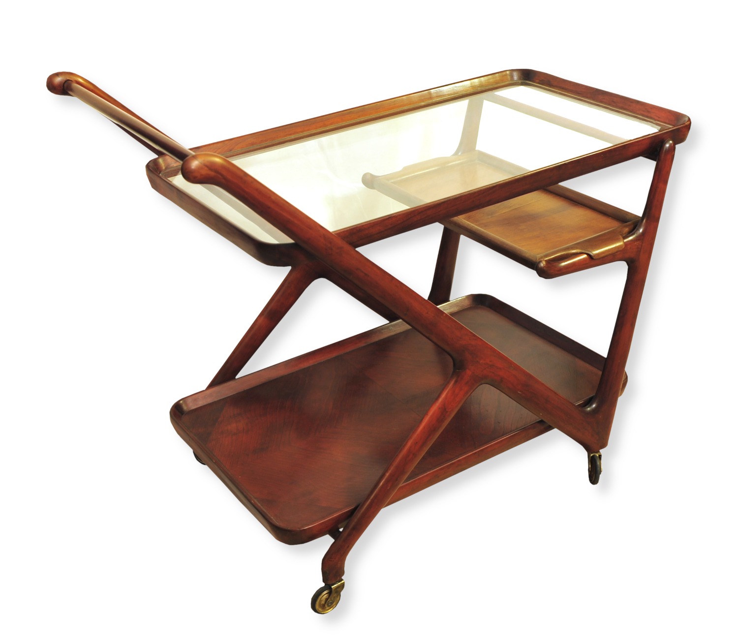 CARRELLO BAR DI CESARE LACCA PER CASSINA - immagine 7